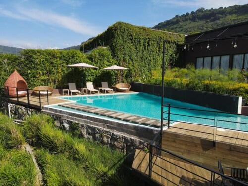 El Congo Cardedeu Hotel Lago De Coatepeque מראה חיצוני תמונה